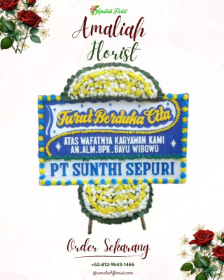 Papan Bunga Duka di Aek Kuasan