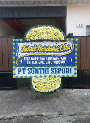 Papan Bunga Duka di Aek Kuasan