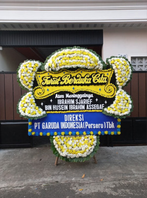 Papan Bunga Duka di Aek Kuasan
