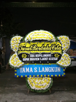 Papan Bunga Duka di Aek Kuasan