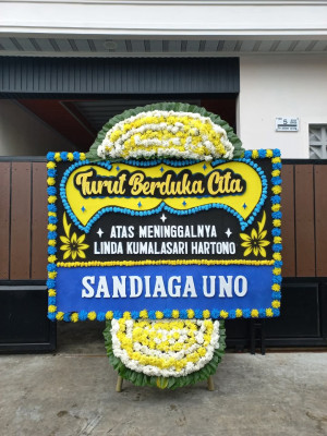 Papan Bunga Duka di Aek Kuasan